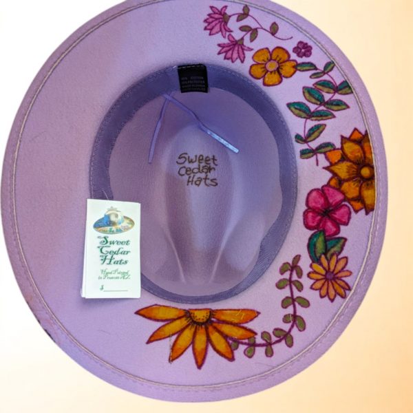 Pearl's Flower Party Felt Hat M/L (7 1/8-7 1/4) - Image 4
