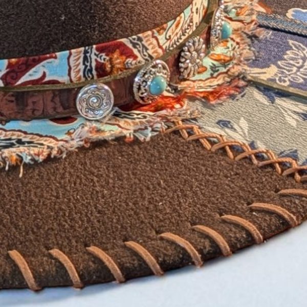 Mountain Gypsy Felt Hat - L (7 1/4) - Image 6