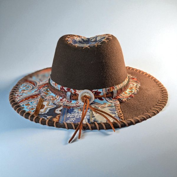 Mountain Gypsy Felt Hat - L (7 1/4) - Image 4