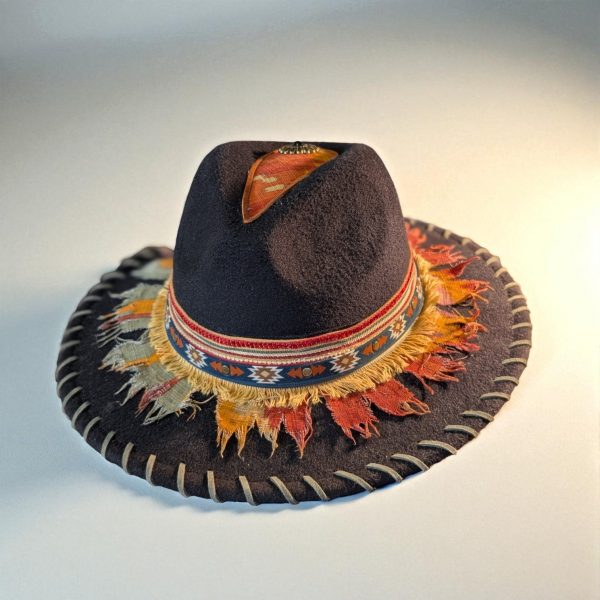 The Sorcerer Black Felt Hat - M (7 1/8)