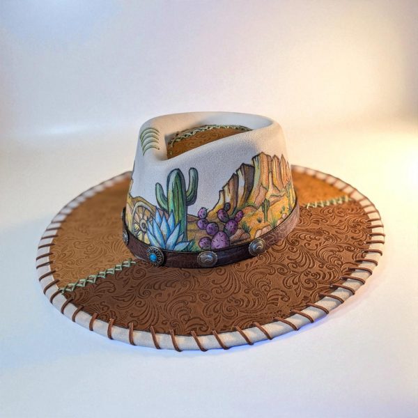 Desert Paradise Felt Hat - Lg (7 1/4)