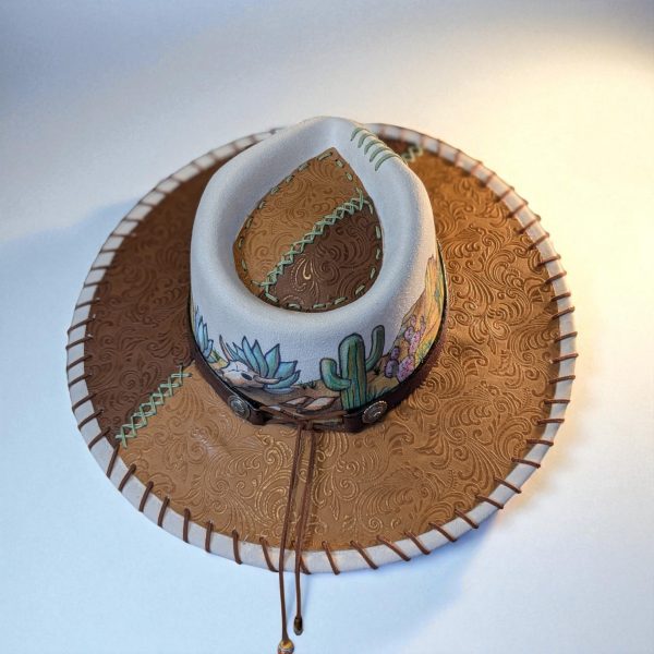 Desert Paradise Felt Hat - Lg (7 1/4) - Image 5