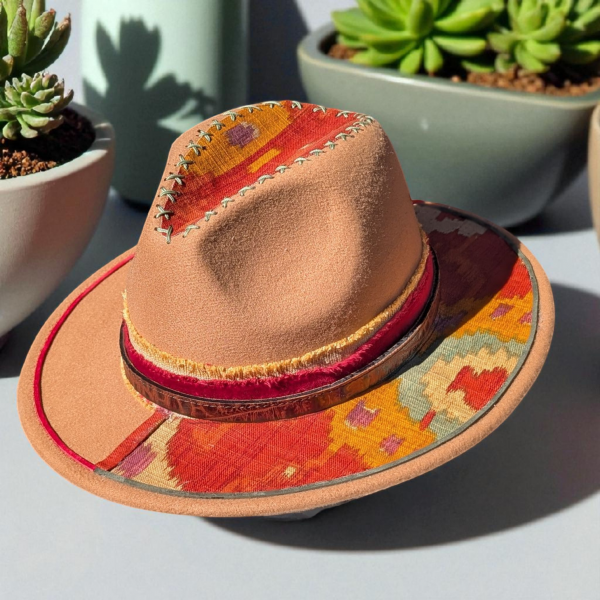 Welcome Sojourner Tan Felt Hat Med (7 1/8) - Image 2