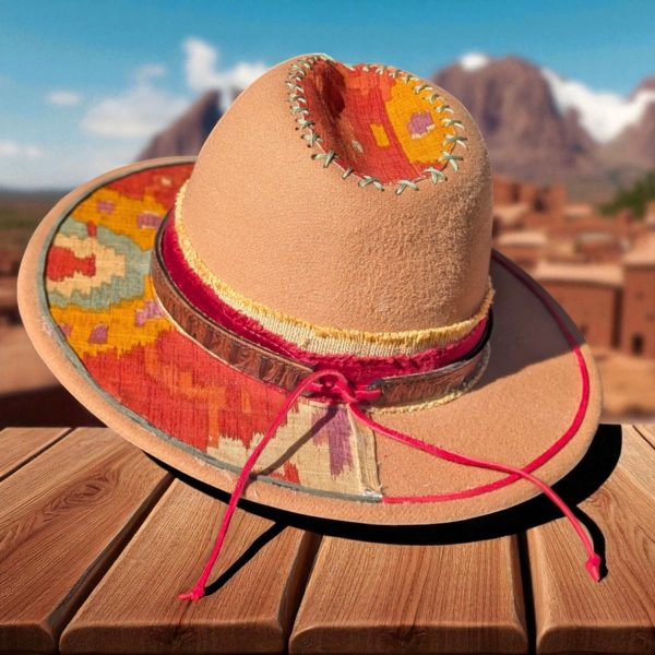 Welcome Sojourner Tan Felt Hat Med (7 1/8) - Image 4