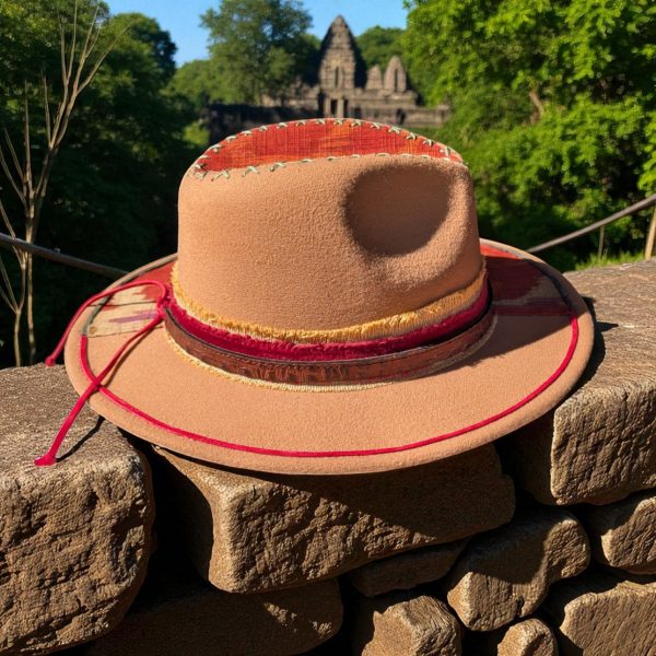 Welcome Sojourner Tan Felt Hat Med (7 1/8) - Image 5