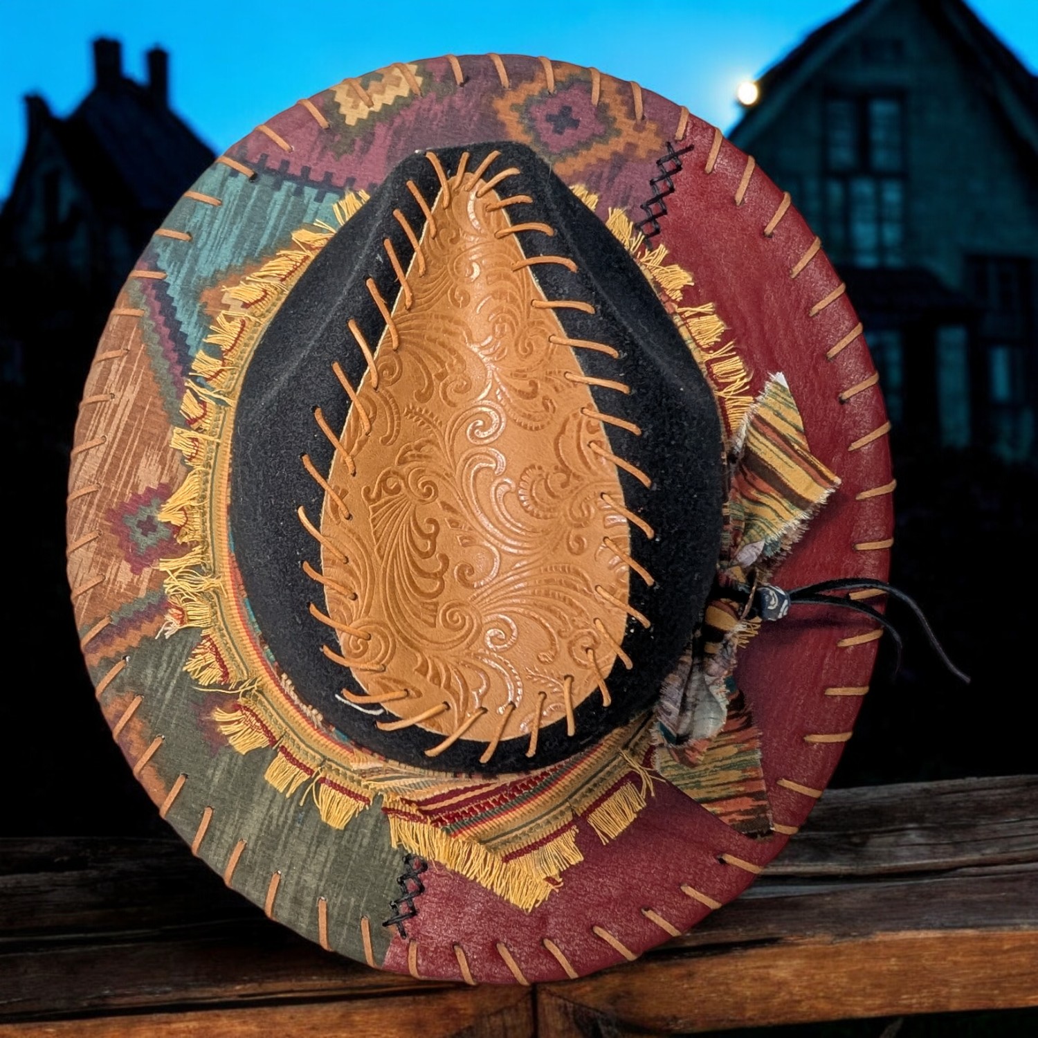 Spirit Explorer Black Felt Fedora - Lg (7 1/4) - Image 6