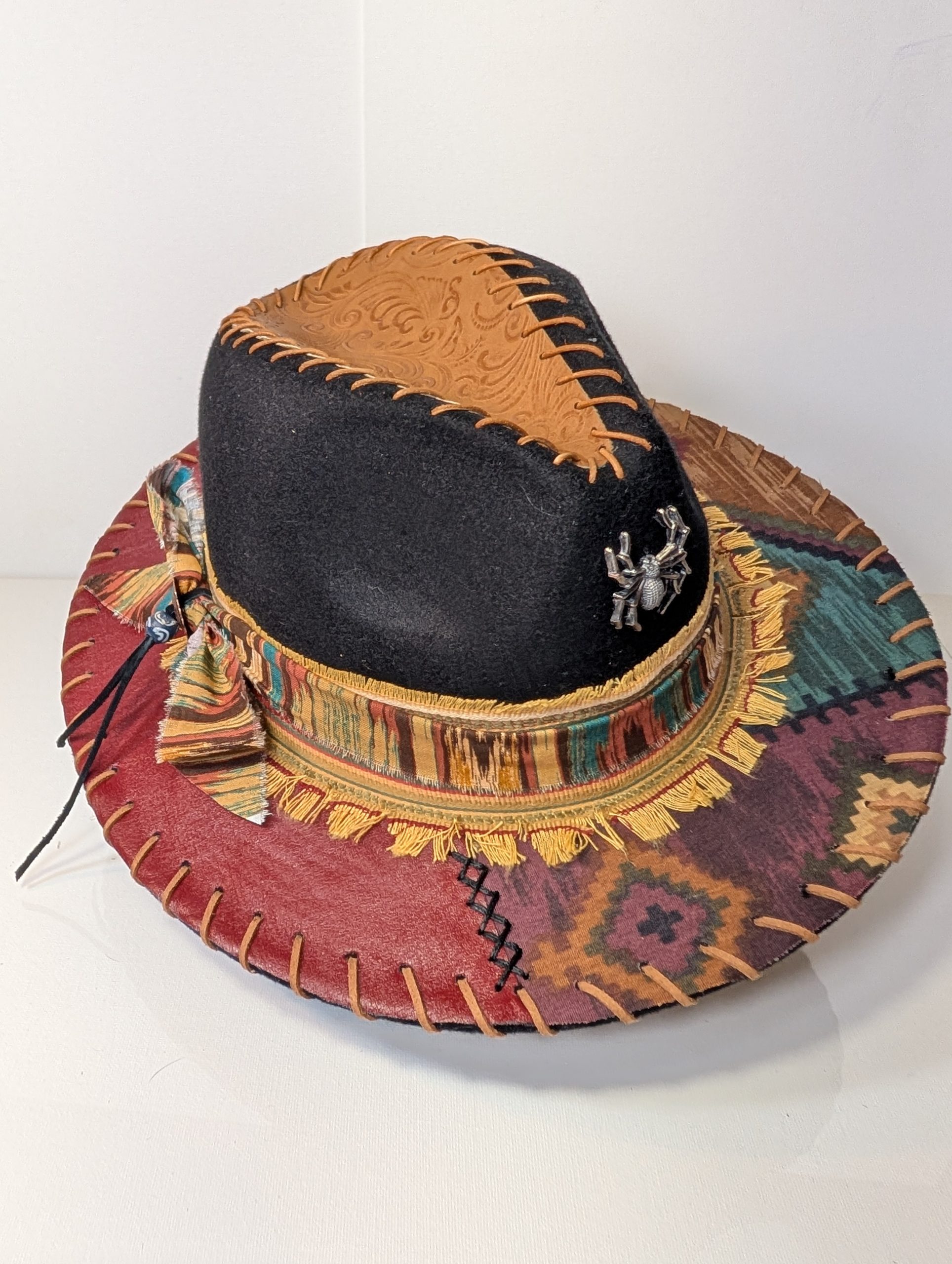 Spirit Explorer Black Felt Fedora - Lg (7 1/4)