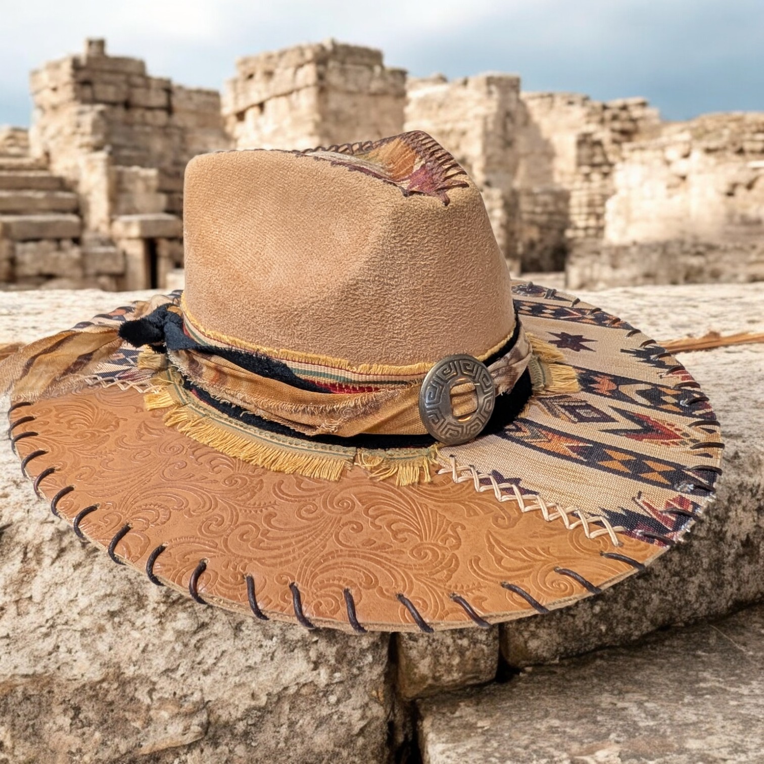 Rock'n the West Tan Suede Rancher - SM (6 7/8) - Image 6