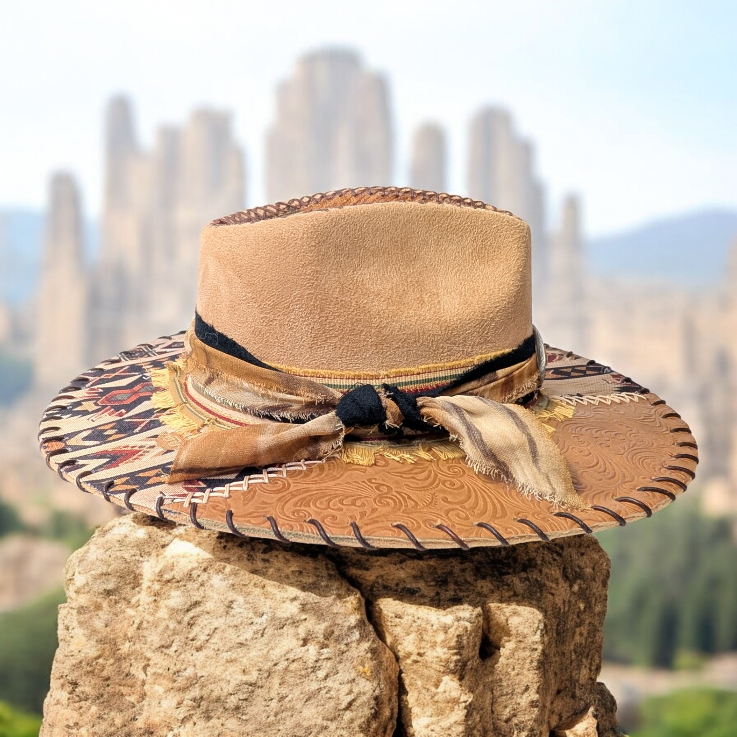 Rock'n the West Tan Suede Rancher - SM (6 7/8) - Image 5