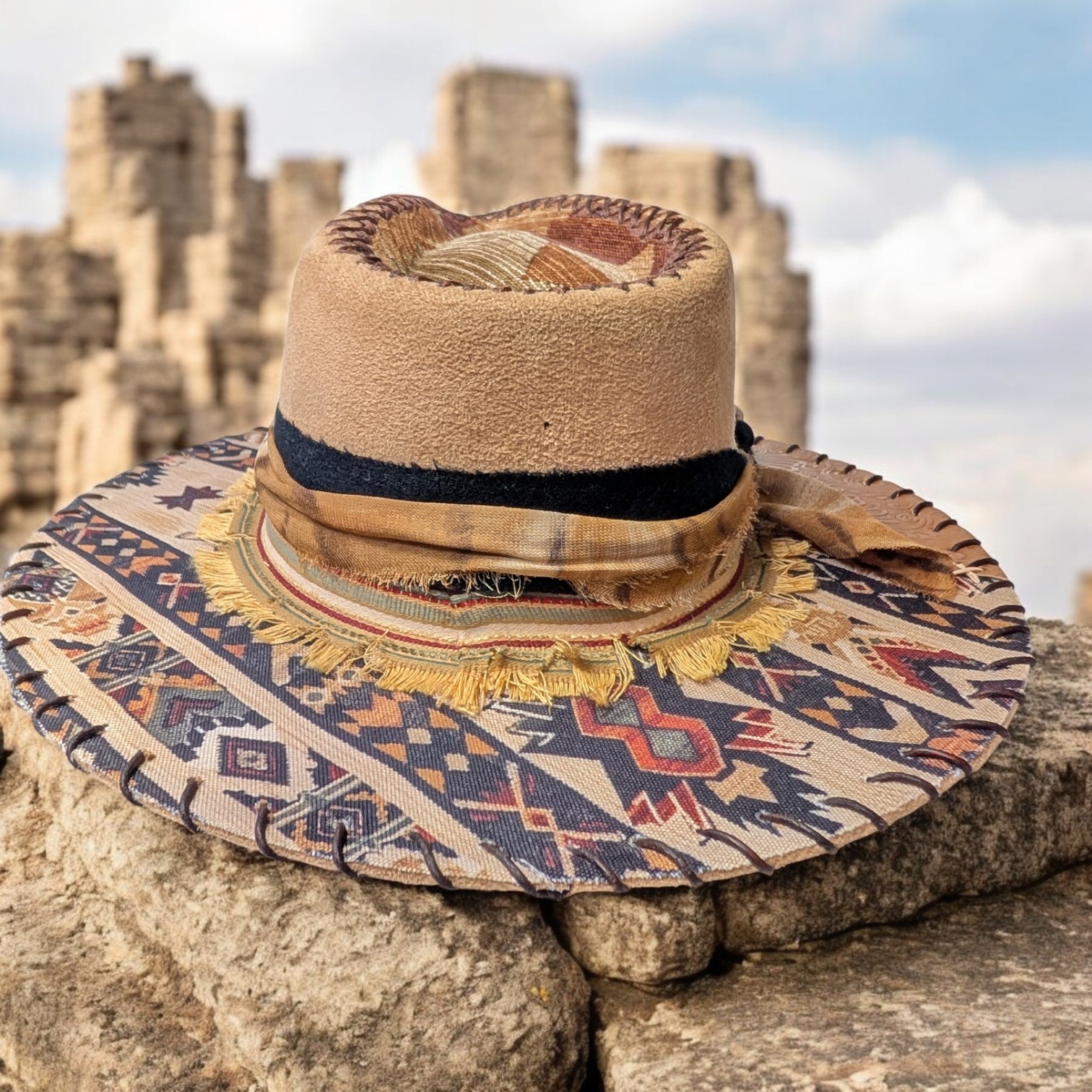 Rock'n the West Tan Suede Rancher - SM (6 7/8) - Image 4