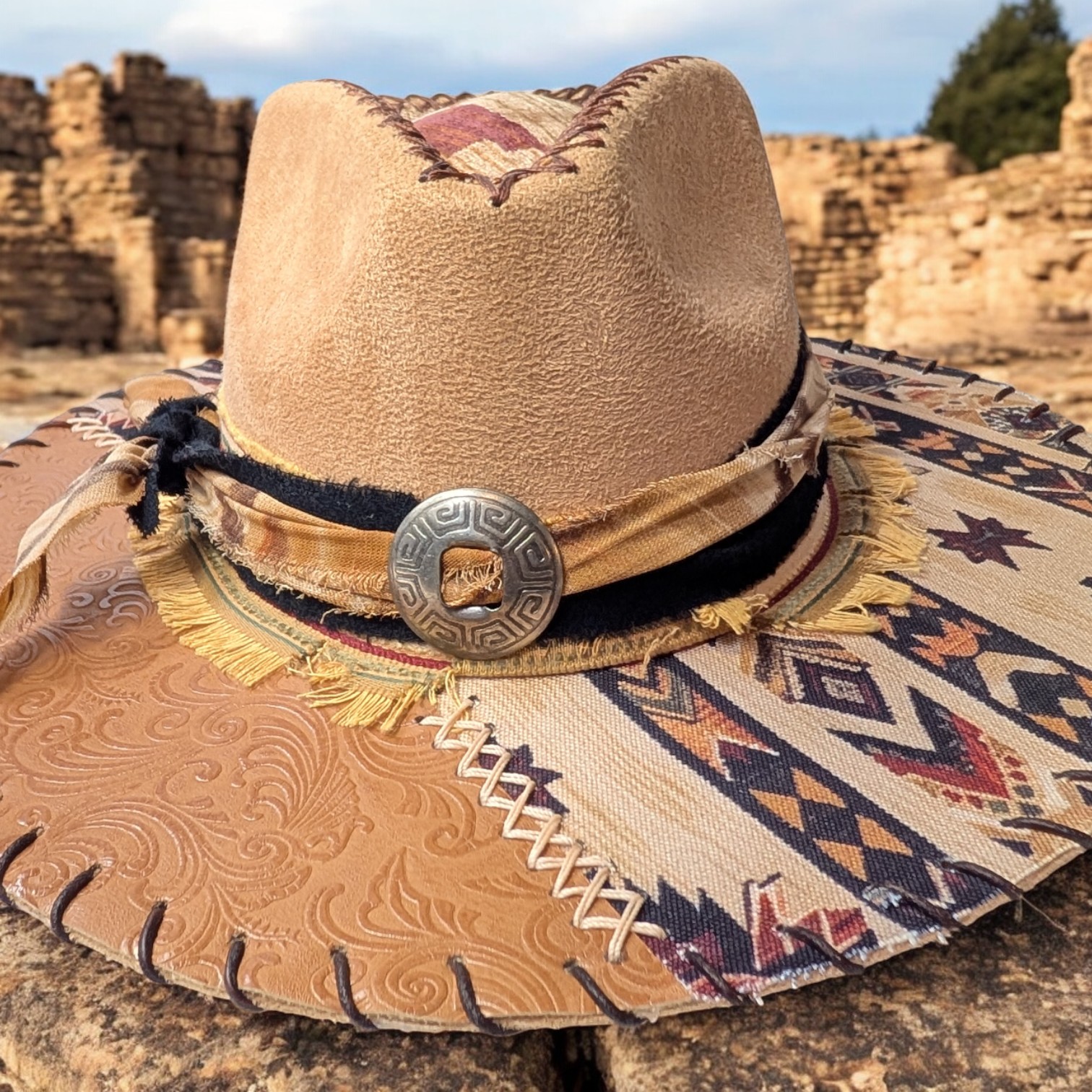 Rock'n the West Tan Suede Rancher - SM (6 7/8) - Image 7