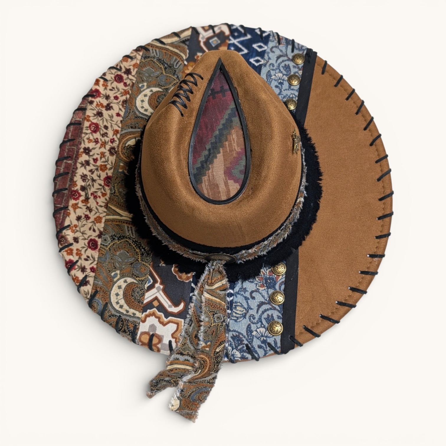 Mountain Trekker Brown Vegan Suede Rancher - Med (7) - Image 2