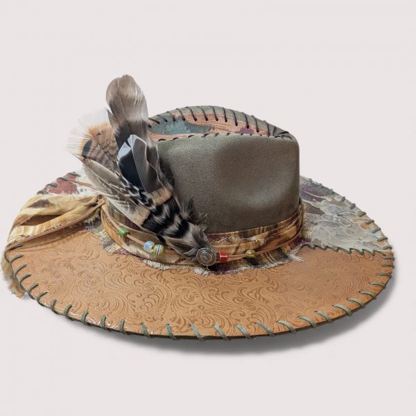 Nature Lover's Green Suede Rancher - Sm (6 7/8)