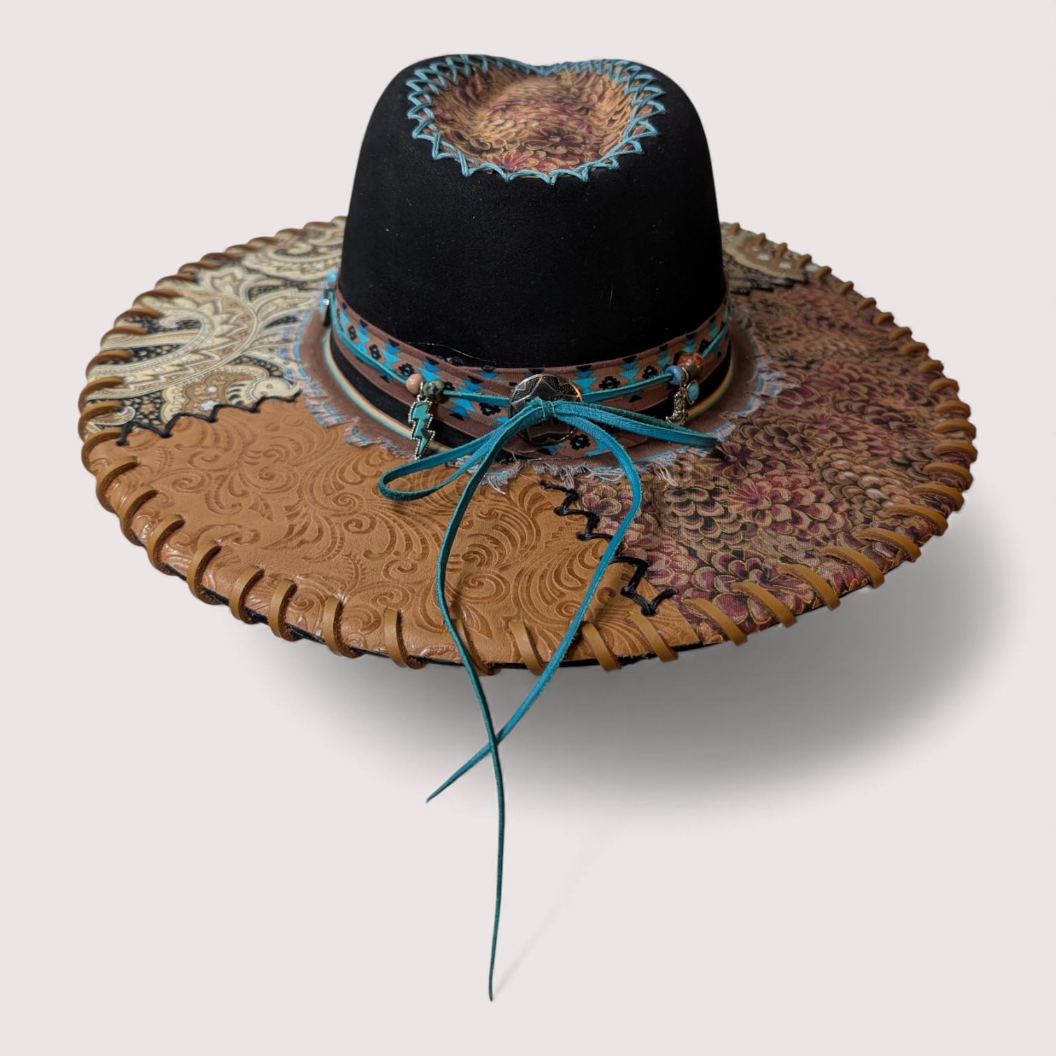 Be Charmed Black Vegan Suede Rancher - SM (6 7/8) - Image 6