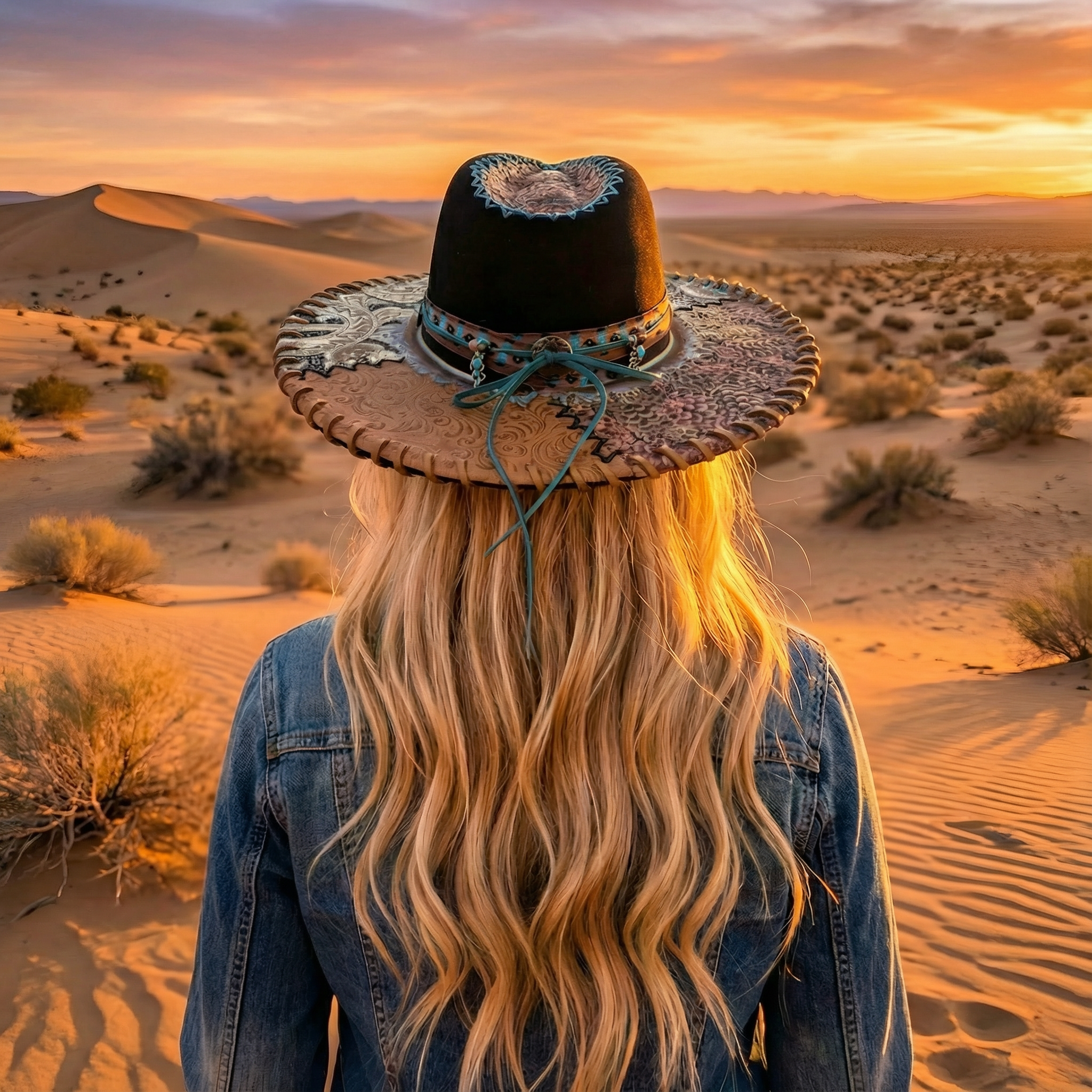 Be Charmed Black Vegan Suede Rancher - SM (6 7/8) - Image 2